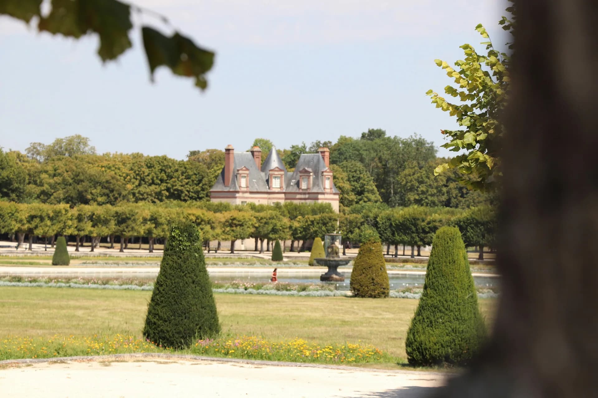 Vue de Fontainebleau