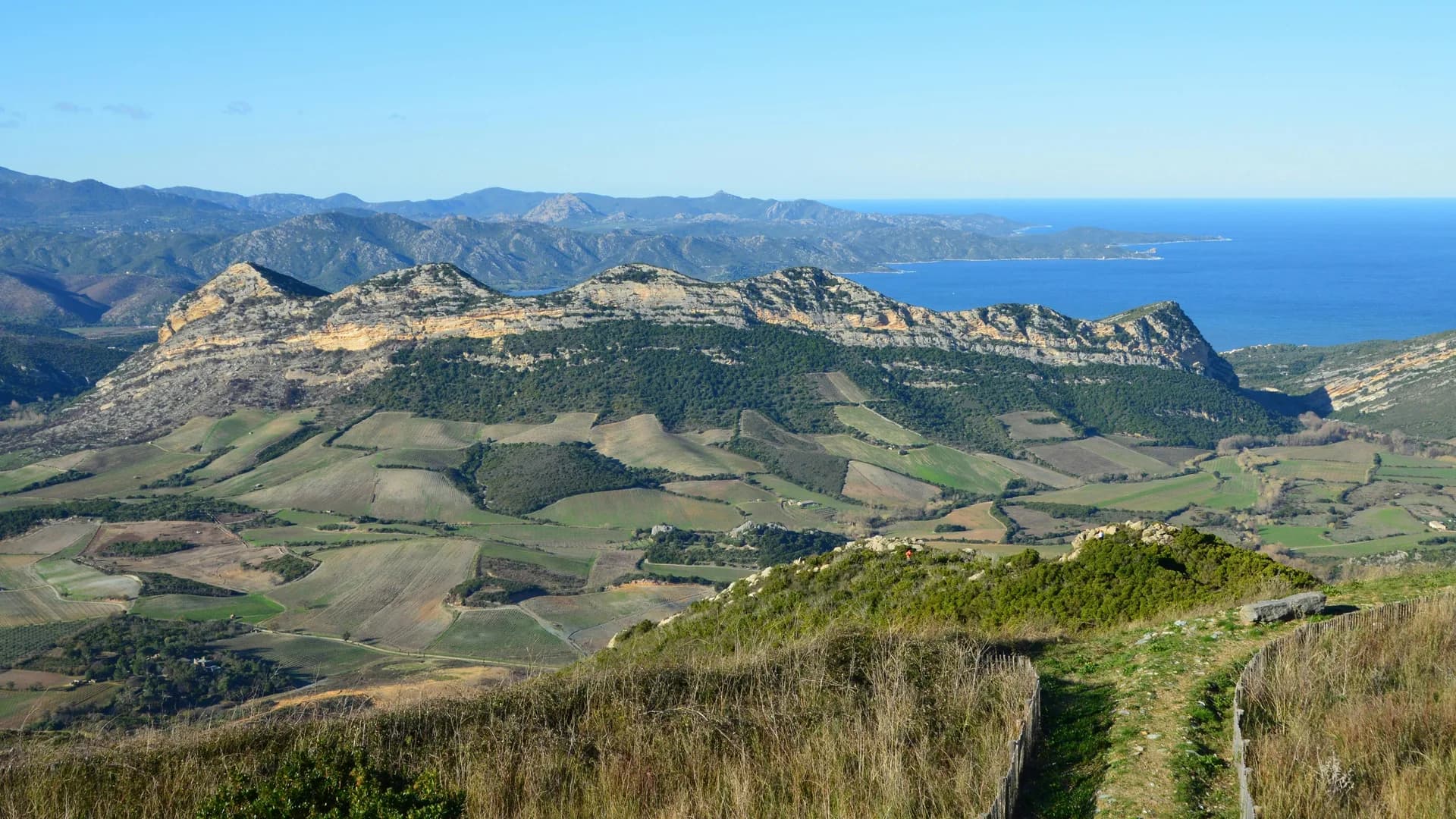 Vue de L'Étang-Salé