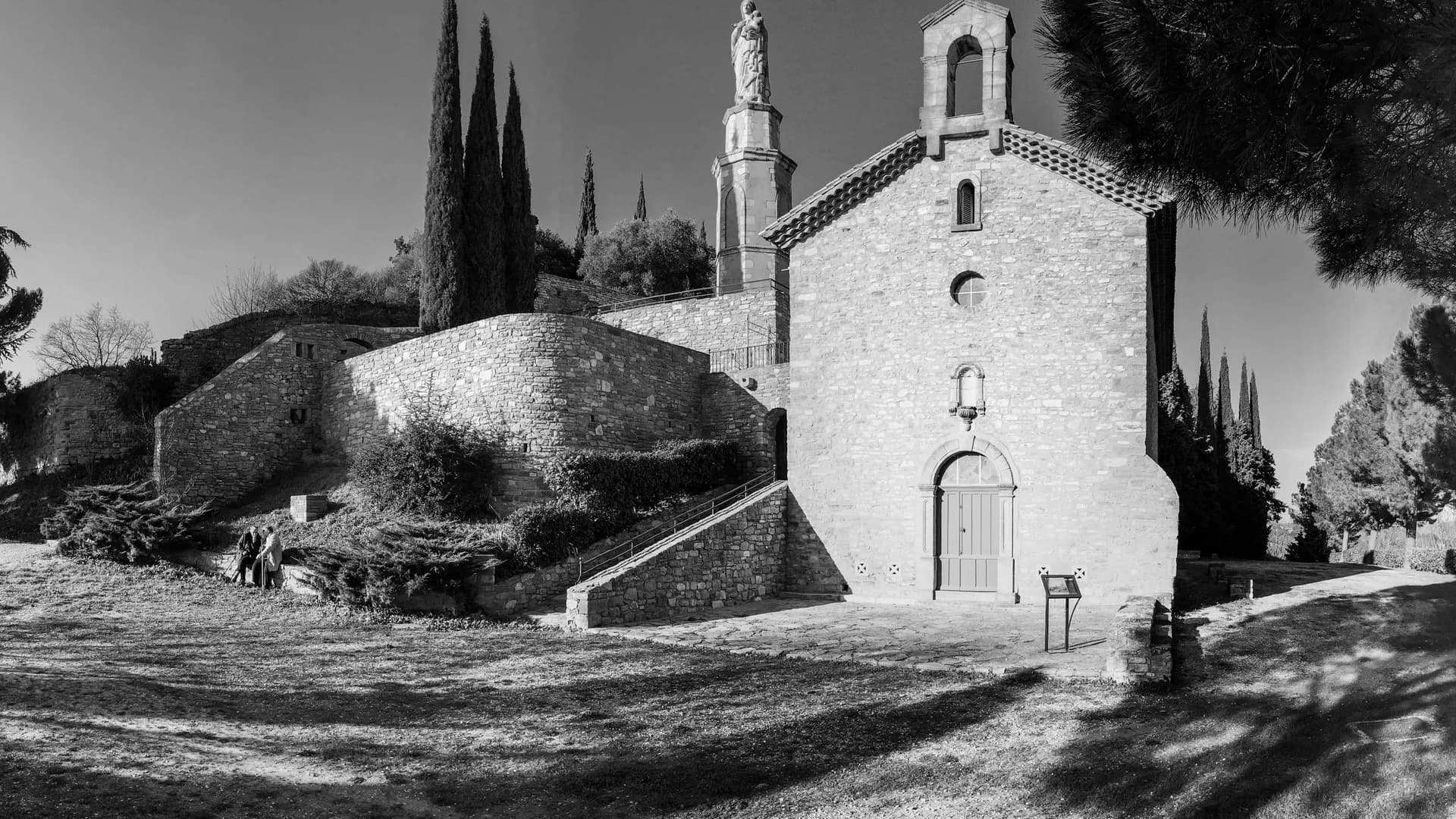 Vue de Laudun-l'Ardoise