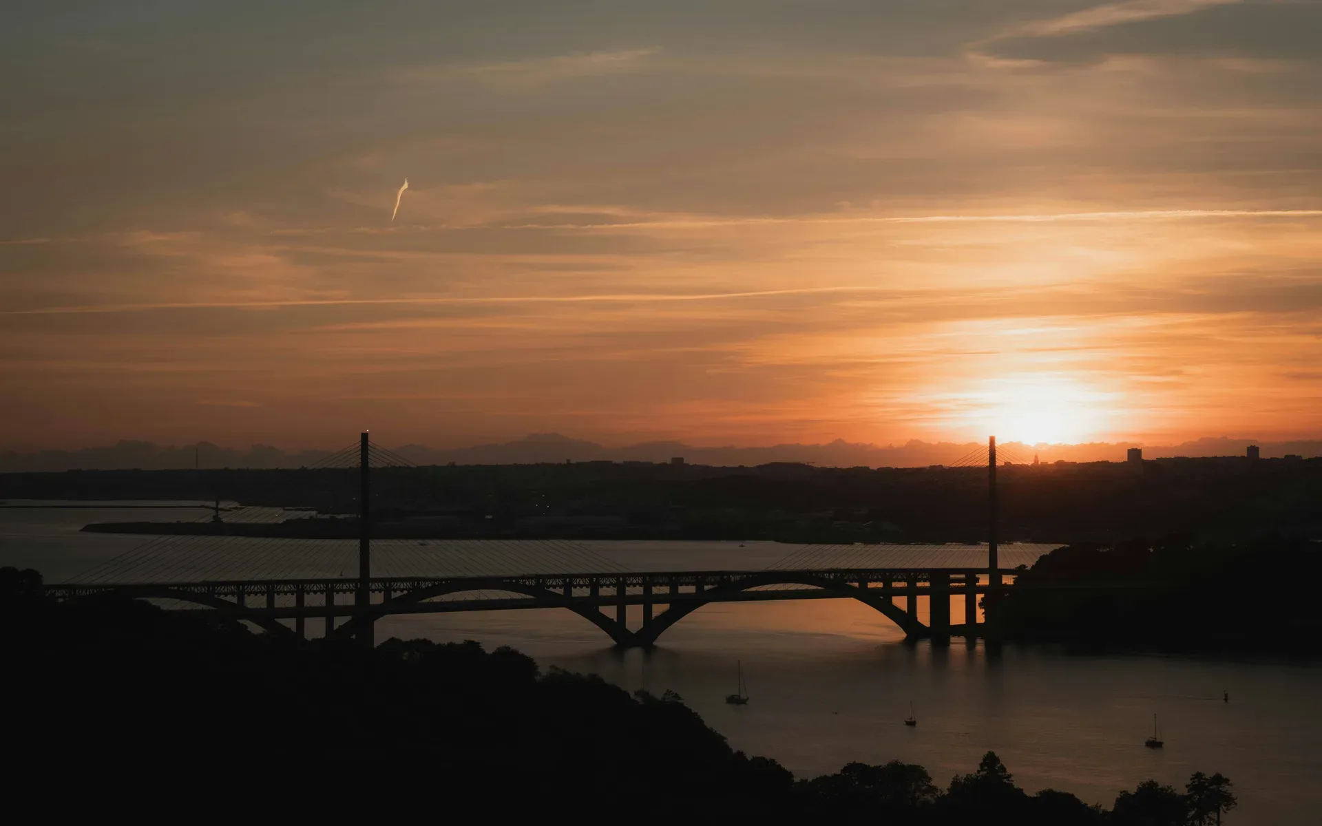 Vue de Plougastel-Daoulas