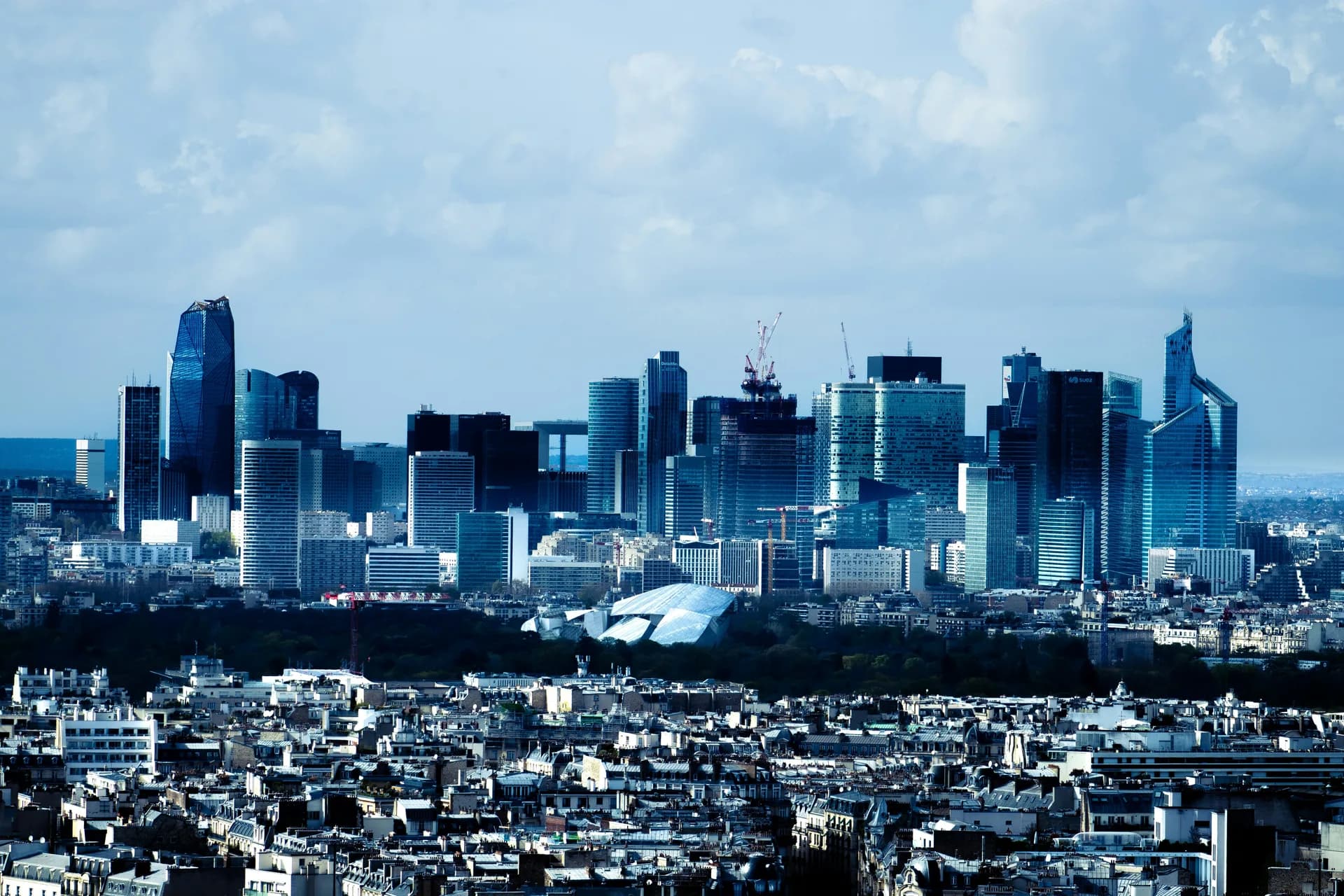 Vue de Segré-en-Anjou Bleu