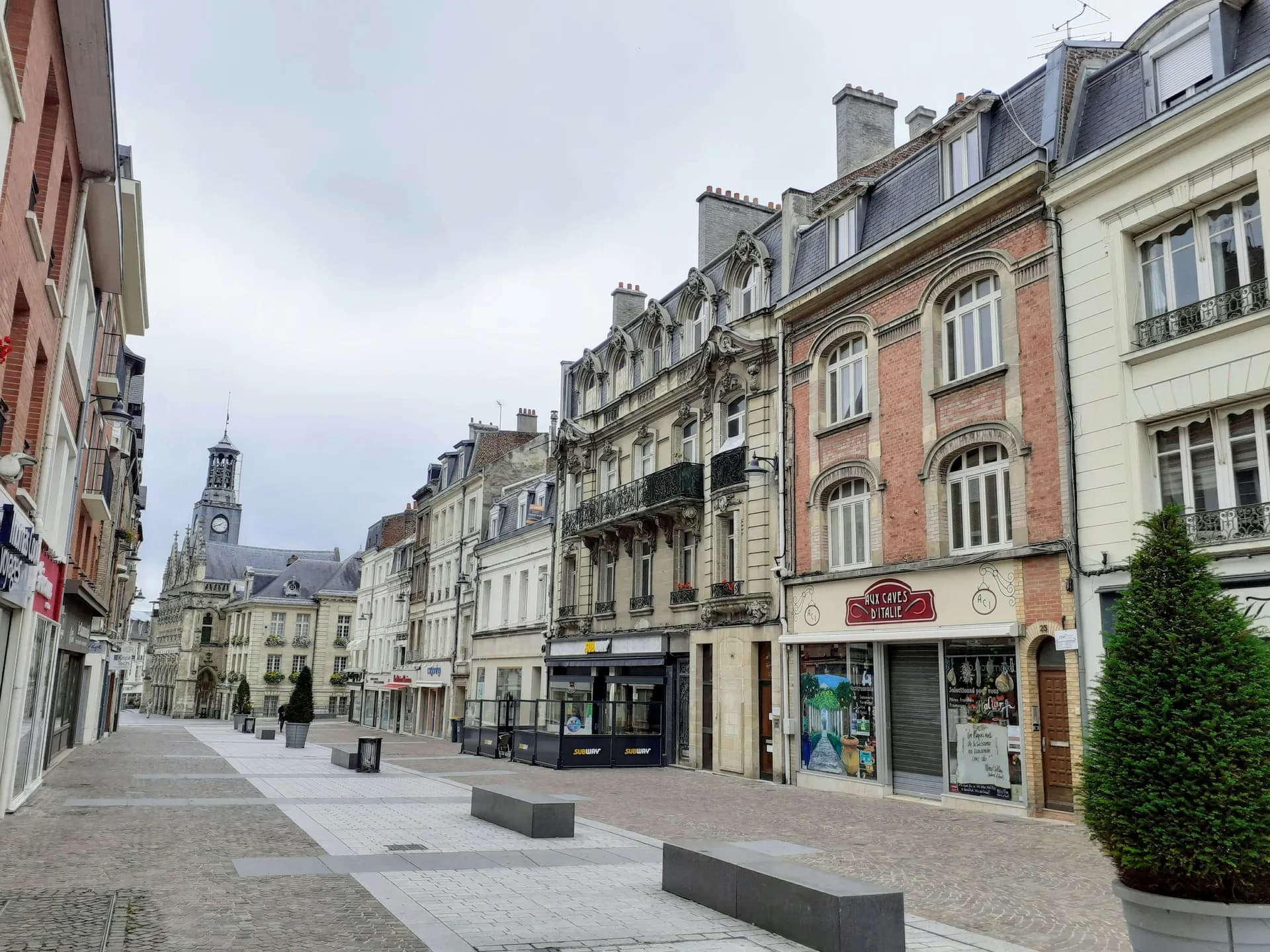 Vue de Calonne-Ricouart