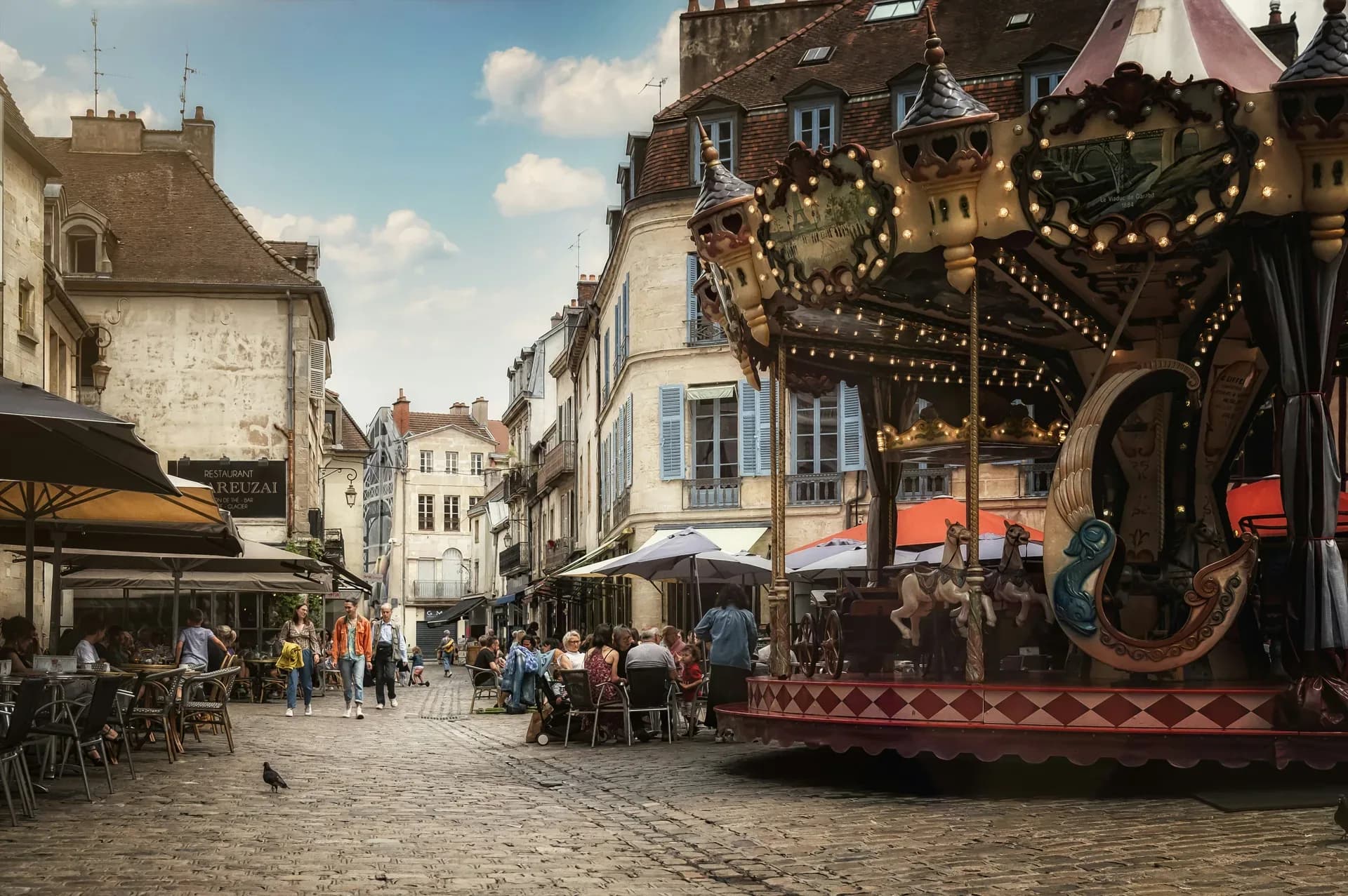 Vue de Dijon