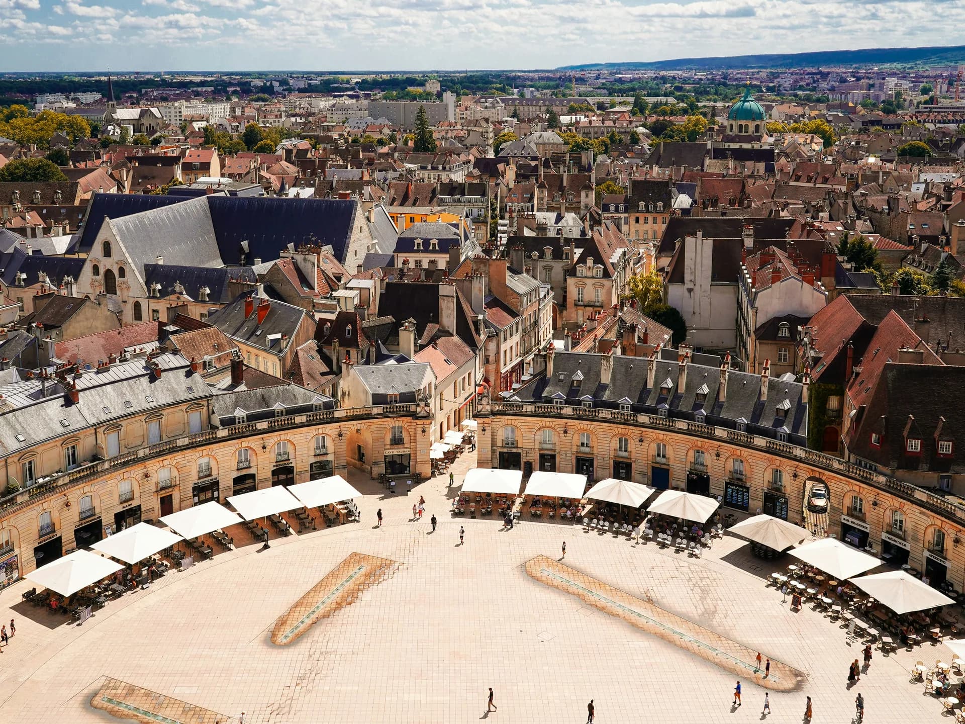 Vue de Fontaine-lès-Dijon